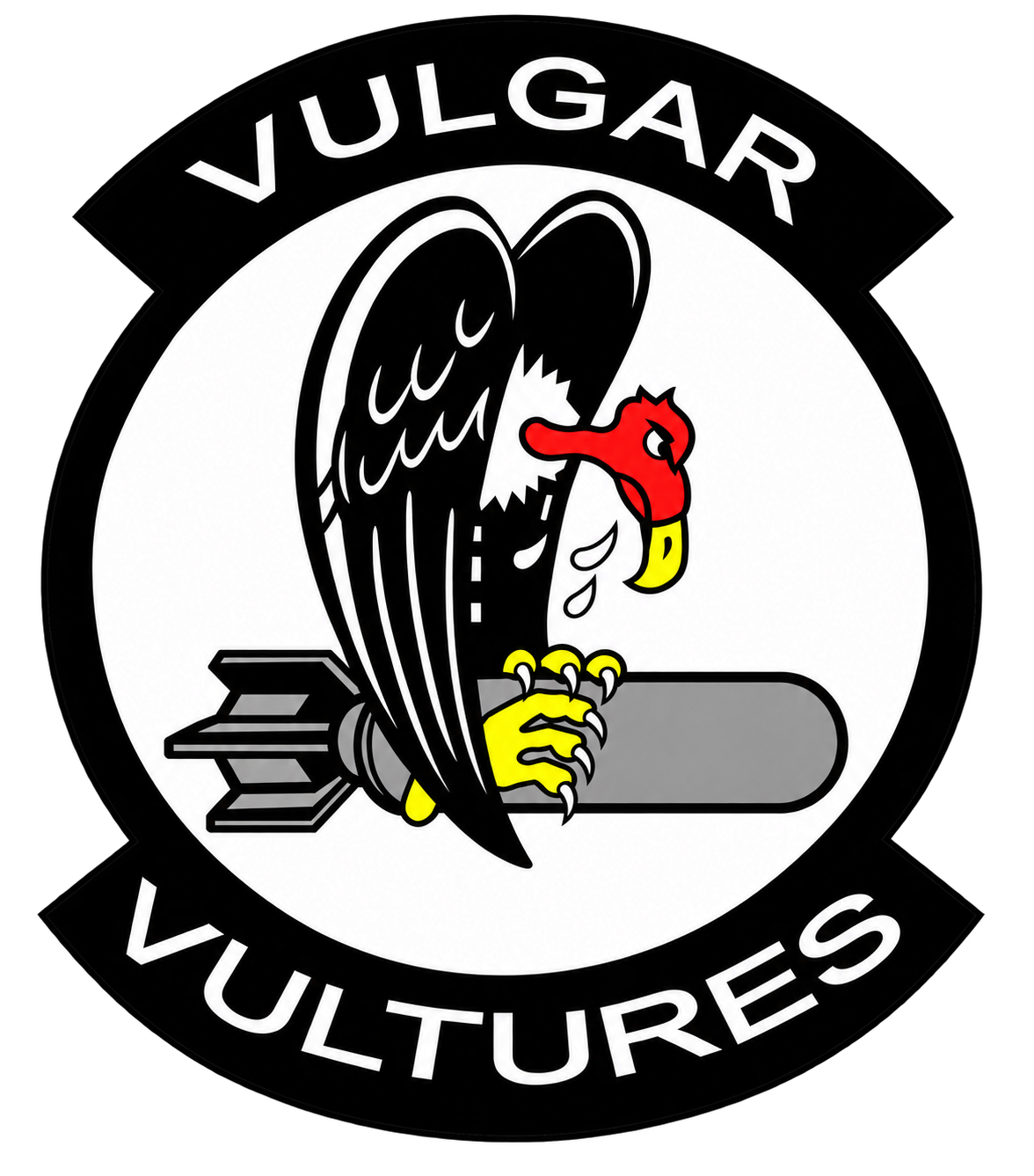 Vulgar Vultures squadron patch